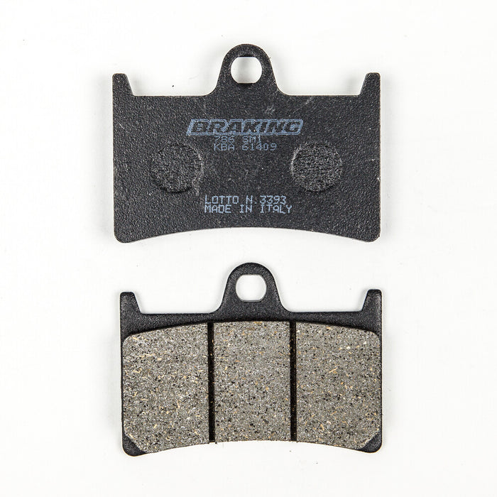 Braking 31-786S 786SM1 BRAKE PAD SET SEMI-METALLIC