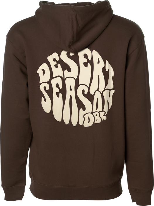 Dbk 325-00042X AH-DESERTSSN-BRN-XL DESERT SEASON HOODIE BROWN XL