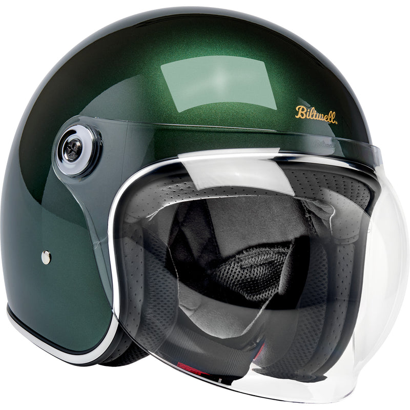 BILTWELL Tahoe™ Solid Helmet - Metallic Sierra Green