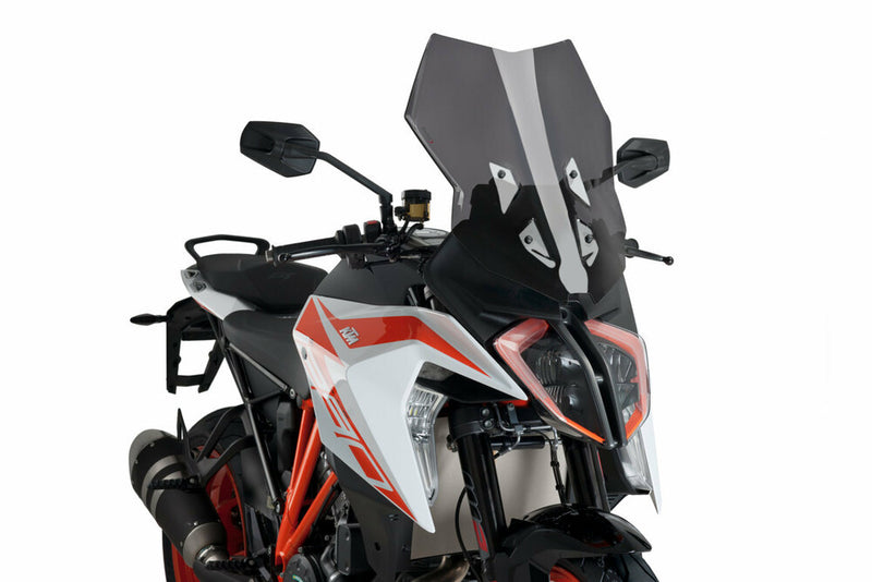 Puig Hi-Tech Parts Windscreen Touring Dark Smoke - 3564F KTM 1290 Super Duke 2019-2021