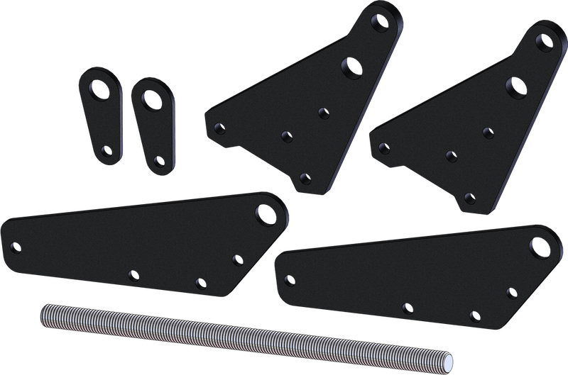 Kfi Products 10-6324 106324 UTV PRO 2.0 PUSH TUBE +4" KIT