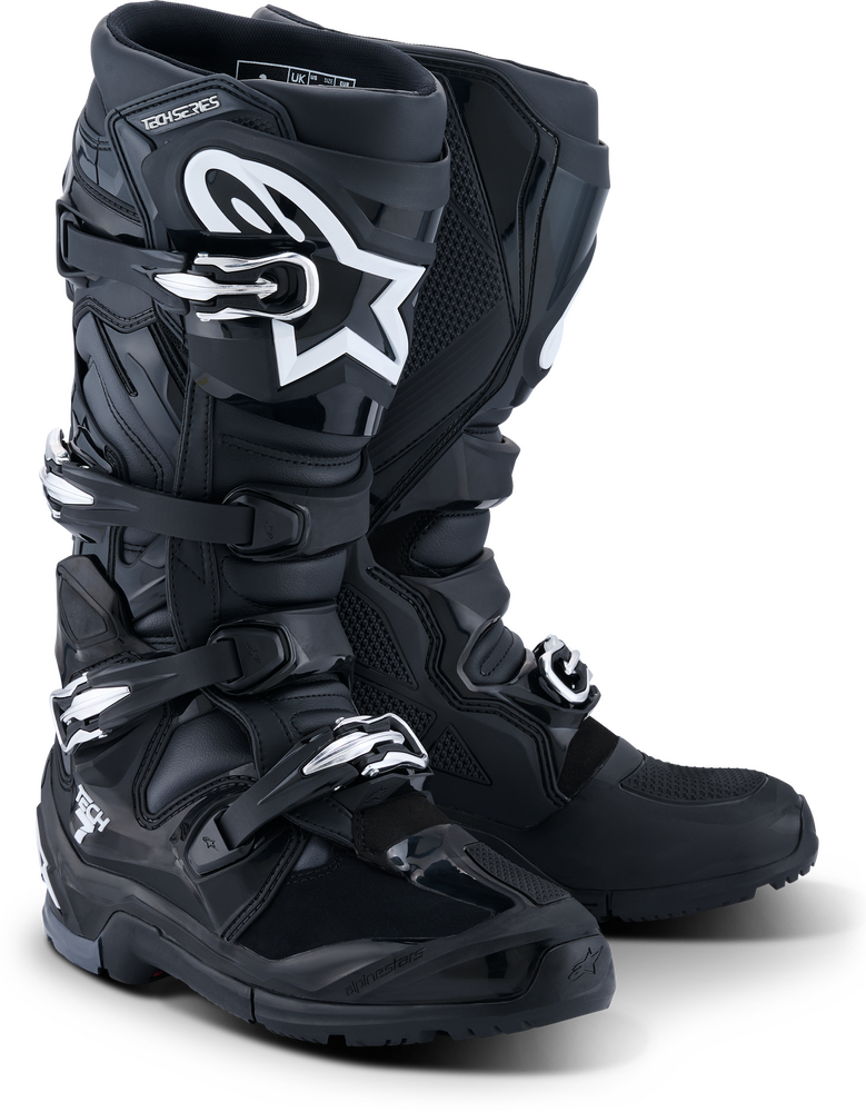 Alpinestars 482-0016507 2010426-140-7 TECH 7 ENDURO BLACK/ANTHRACITE/WHITE 7