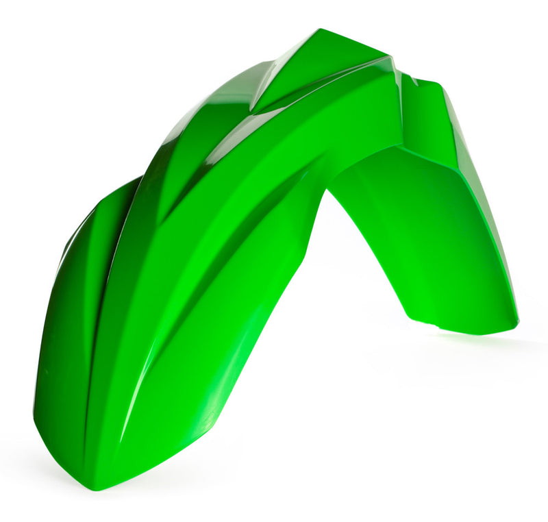 Acerbis Front Fender Fluorescent Green - 2449500235 Kawasaki KX 450 / KX 250 2016-2017