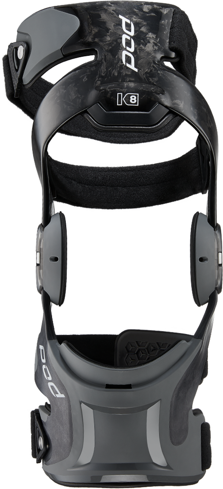 Pod 664-0493L K830-CDK-RT-LG K8 3.0 KNEE BRACE CARBON (RT) CARBON/GRAPHITE LG