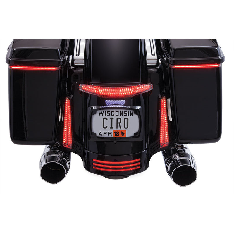 Ciro Taillight License Plate Holder - 40052 For Harley Touring 2010-2013
