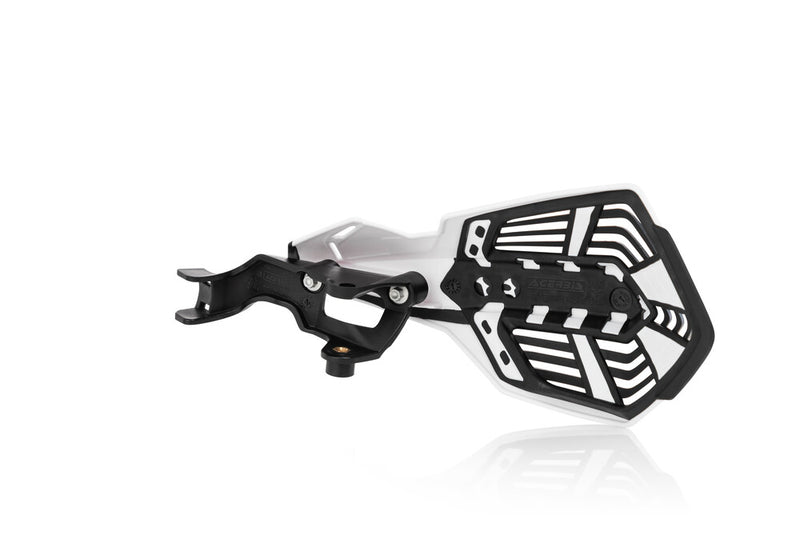 Acerbis Handguard K-Future White Black - 2801971035 For KTM Dirt Bikes 2014-2024 | Sherco Dirt Bikes 2018-2023