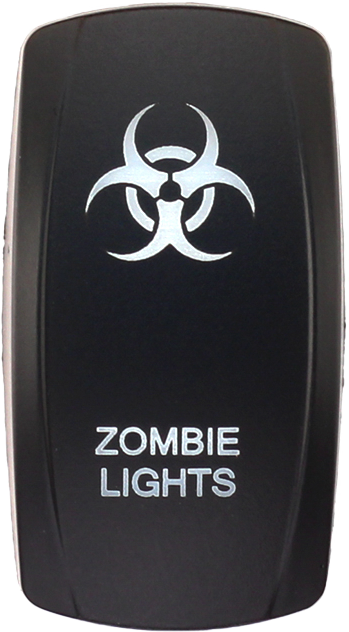 Xtc Power Products Dash Switch Rocker Face Zombie Lights - SW00-00123041