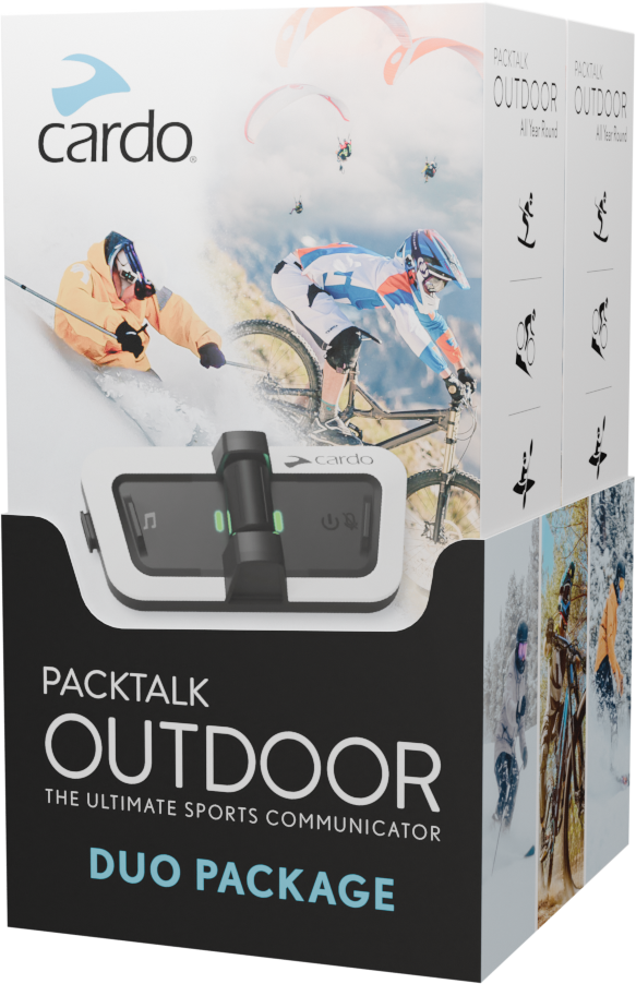 Cardo 71-5073 SP000110 PACKTALK OUTDOOR DUO WHITE