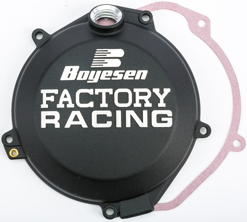 Boyesen Factory Racing Clutch Cover Black - CC-44CB KTM Dirt Bikes 2016-2023