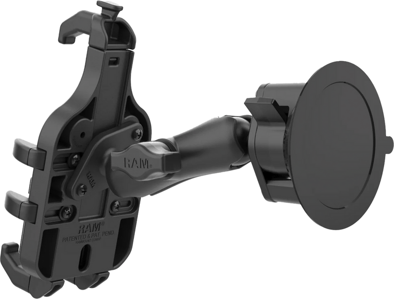 Ram Mounts 71-7082 RAM-B-166-PD5U QUICK-GRIP PRO SUCTION CUP PHONE MOUNT