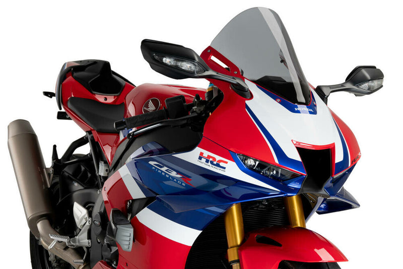 Puig Hi-Tech Parts Windscreen R-Racer Smoke - 20314H Honda CBR1000RR Fireblade / CBR1000RR 2021-2025