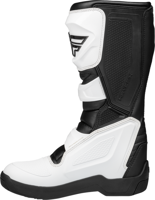 Fly Racing 364-66308 364-66308 MAVERIK LT BOOT WHITE/BLACK SZ 08