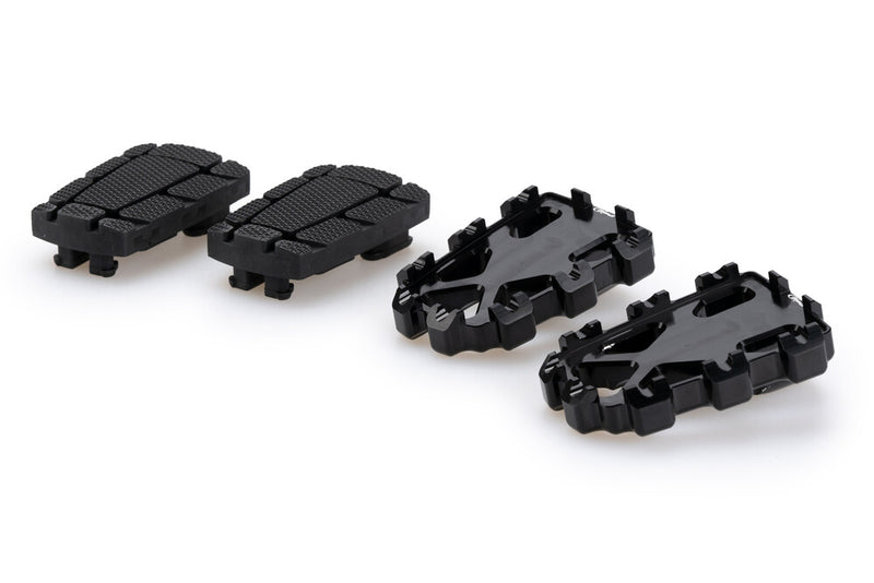 Puig Hi-tech Parts 561-20851BK 20851N FOOTPEGS ENDURO 2.0 BLACK