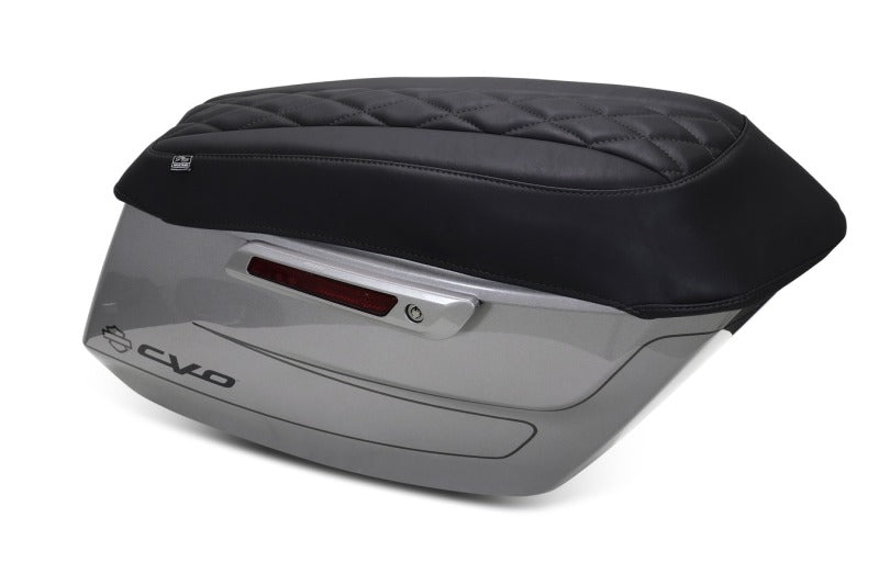 Mustang Motorcycle 88470 Mustang 23-25 Harley CVO Road Glide (st) Deluxe Diamond Saddlebag Lid Covers - User 1