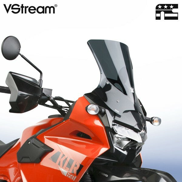 National Cycle Vstream Windscreen LOW Dark Tint - N20139A Kawasaki 650 2022-2025