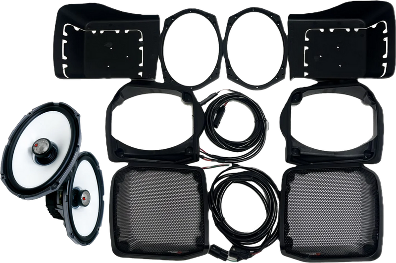 Cerwin Vega 94-1011 RPMSM69413LK 6"X9" CUT IN LID KIT W/ SM69F4 1998-2013 FLH/T BAGS
