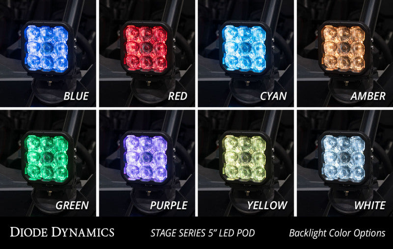Diode Dynamics DD7634P 20-Present Polaris RZR A-pillar LED Pod Bracket Kit - User 7