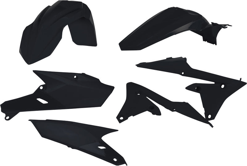 Acerbis Plastic Kit Black - 2374180001 Yamaha YZ 250 / YZ 450 2014-2018