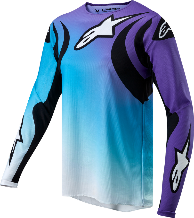Alpinestars 482-2463X 3782724-276-XL STELLA FLUID JERSEY WHITE/TURQUOISE XL