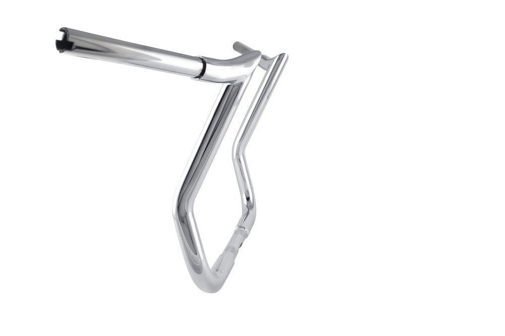 Paul Yaffe Bagger Nation 827-05221 MBB125-10 C 10" MONKEY BAGGER BARS CHROME `86-23 FLH/FLT