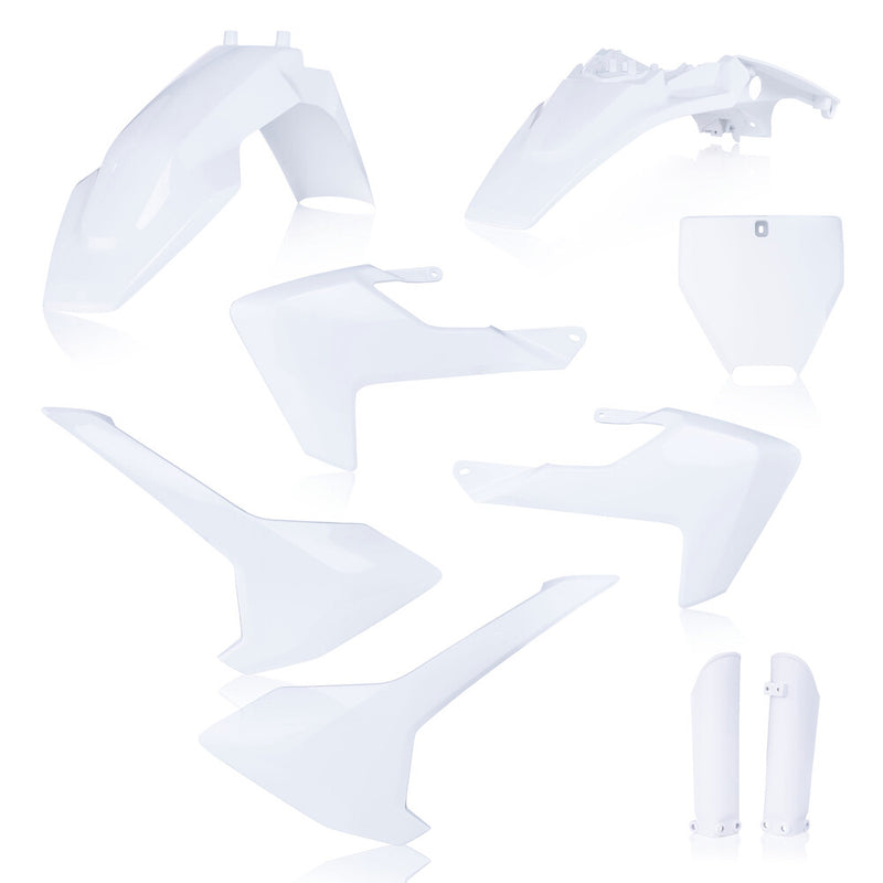 Acerbis Full Plastic Kit White - 2731986811 Husqvarna TC 65 2017-2023