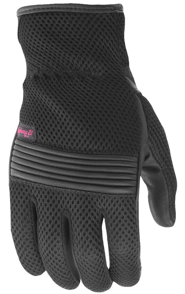 Highway 21 489-0085X #6049 489-0085~5 WOMEN'S TURBINE GLOVES BLACK XL