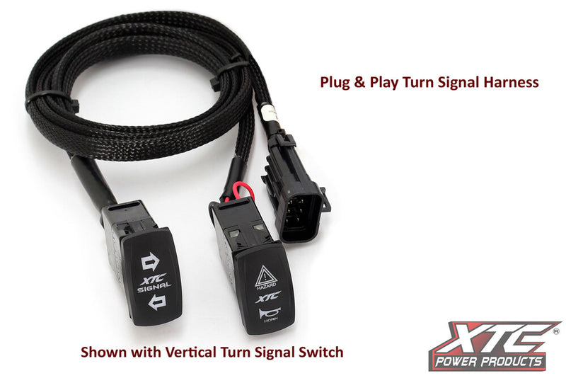 Xtc Power Products Auto Turn Signal Kit W Horn AND Front DRL Lights CAN Kawasaki Teryx - ATS-KAW-SV3-DRL Kawasaki Teryx 2020-2025