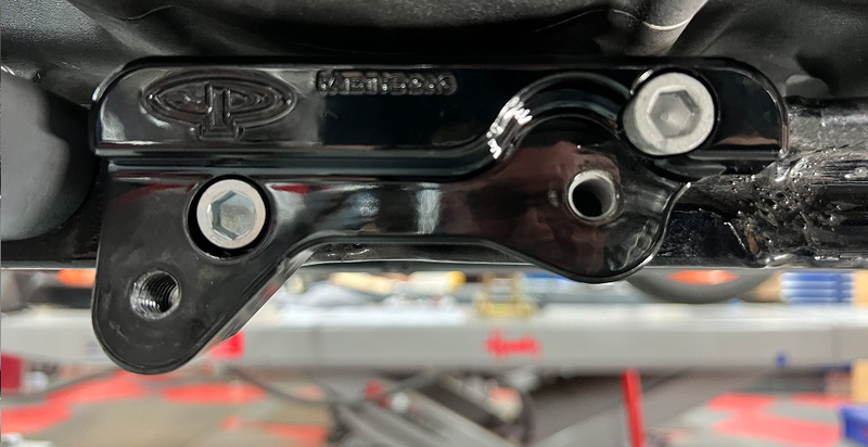 Paul Yaffe Bagger Nation FIX-Stand Angle Block ` Kickstand - TFS For Harley Softail 2018-2022