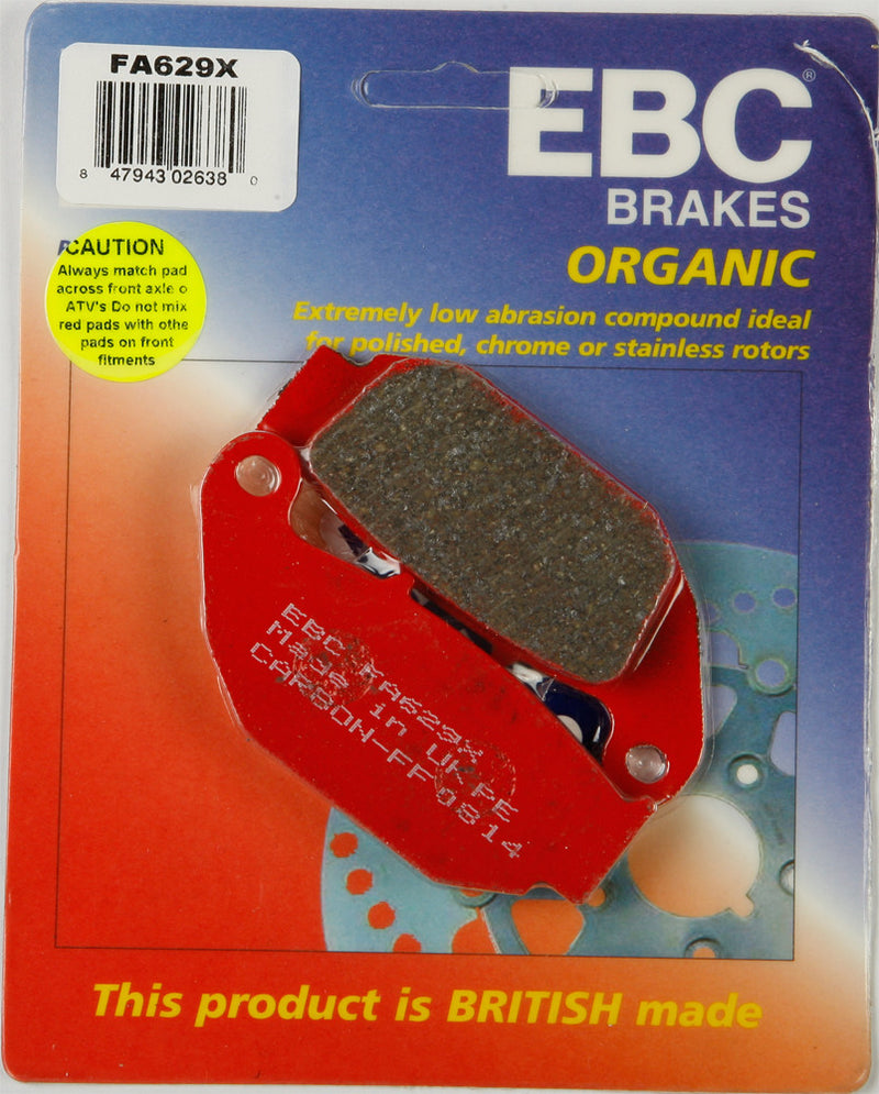 EBC Brake Pads Carbon X Series - FA629X Honda CRF 250 / Grom 2013-2017