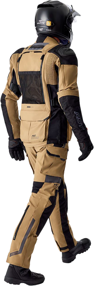 Rst 556-3599342 103599SND-42 PS ADVENTURE D3O JACKET SAND/BLACK TEXTILE MD