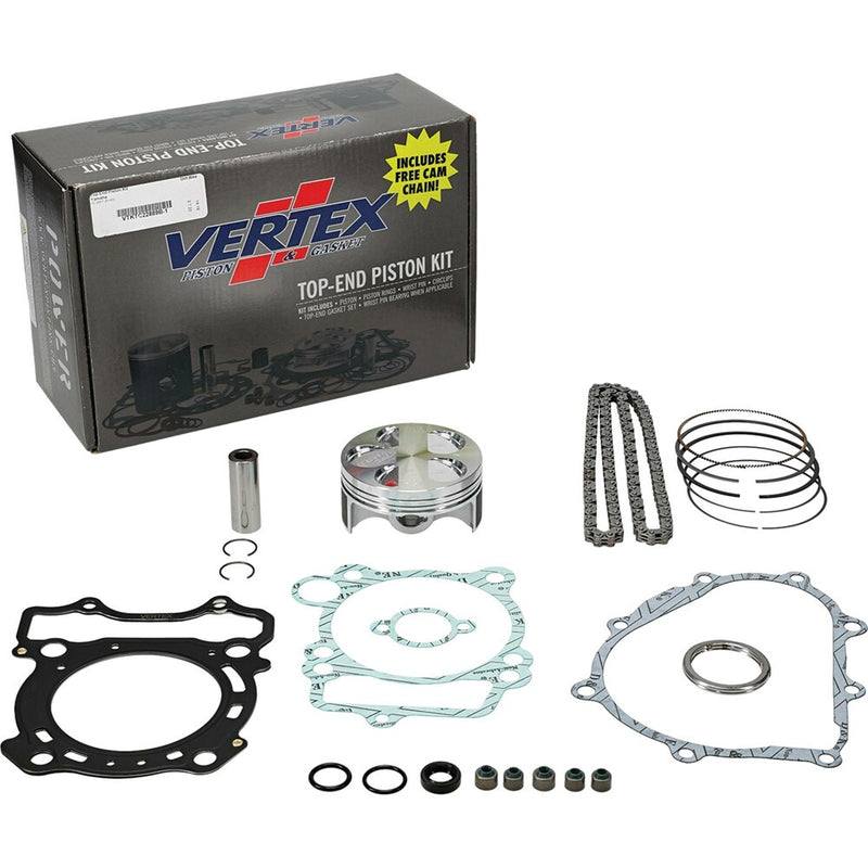 Vertex TOP END Kit HC 76.95/Standard 13.5:1 - VTKTC22889B-1 Yamaha YZ 250 2001-2007