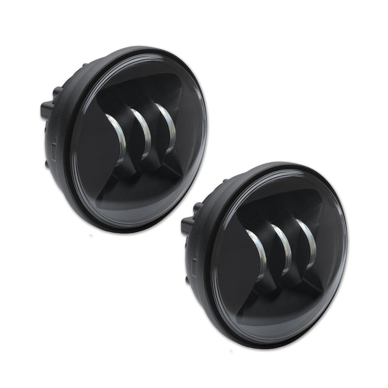 Jw Speaker 826-05003 0551583 6045 LED FOG LAMP KIT 4.5" BLK BEZEL DUAL