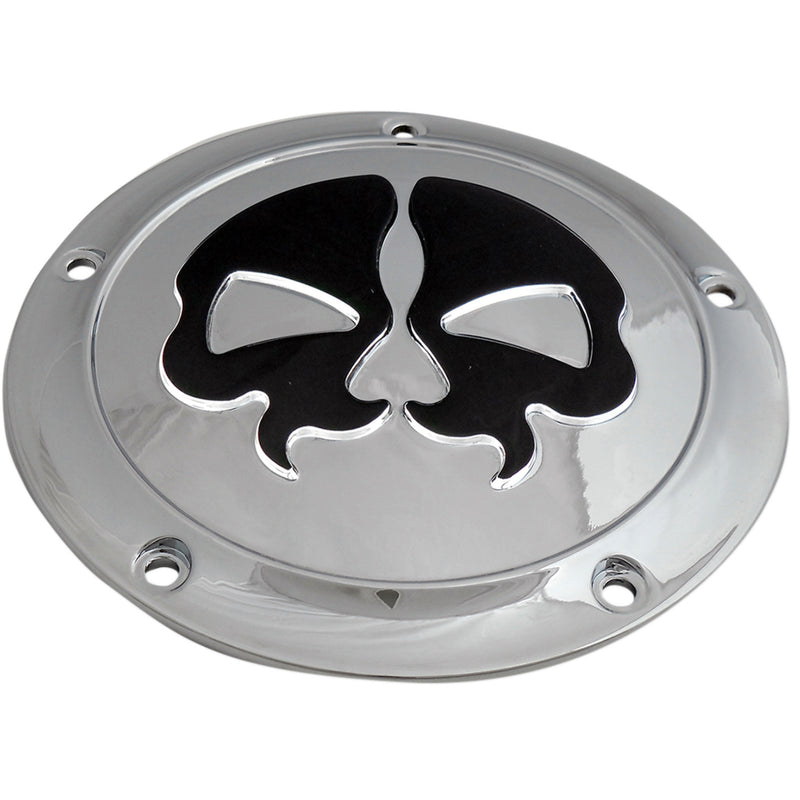 Drag Specialties Split Skull Derby Cover - 1107-0552 For Harley Touring 2015-2026