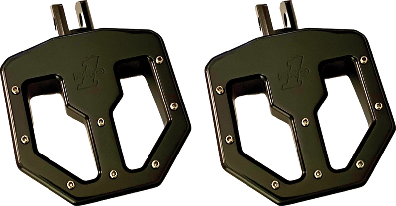 Pro One M8 BMX V2 Mini Board Black Anodize - 500762B For Harley Softail 2018-2020