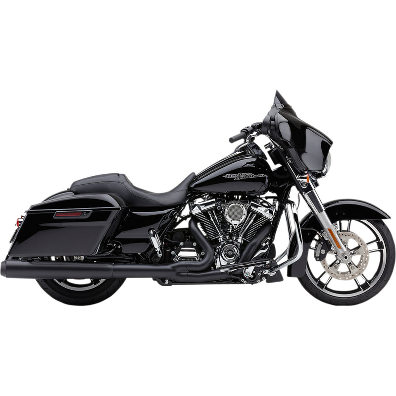 Cobra Powr-Flo 2-Into-1 Exhaust System - 6451RB For Harley Touring 2017-2022