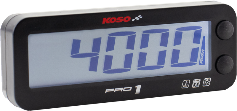 Koso North America 27-5921 BA054000 PRO 1 RPM AND TEMP METER