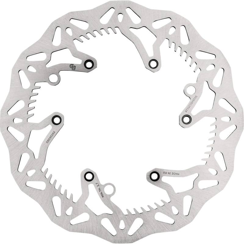 Gbrakes Brake Rotor - GBD9026X For Husaberg Dirt Bikes 2010-2015 | Gas Gas Dirt Bikes 2021-2025 | Triumph 250 / 450 2024-2026