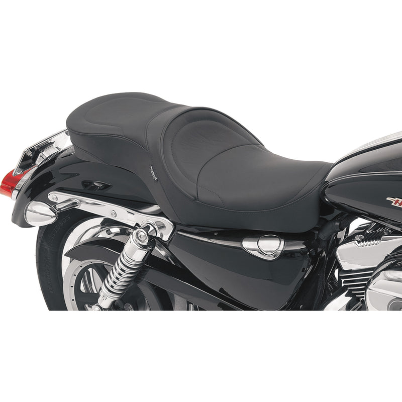 Drag Specialties Low-Profile Seat - 0804-0258 For Harley Sportster 2004-2022