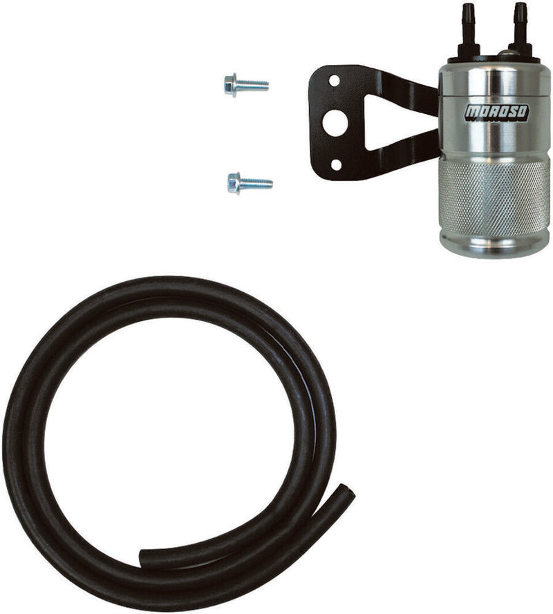 Moroso Air OIL Separator V-Twin Univ. Breather - 85710 For Harley Motorcycles 1991-2017