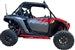 Tab Performance Polaris RZR XP 1000 Rock Sliders Red, 2 Seater - 2024-UP-RZR-XP-ROCK-SLIDERS-RED-2-SEATER Polaris RZR 2024-2025
