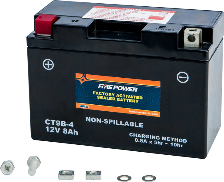 Fire Power 49-2256 CTZ8V Factory Activated Sealed Battery - SpazCycle