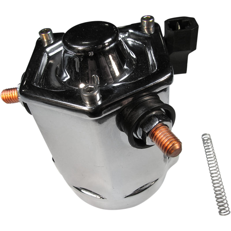 TERRY COMPONENTS 2110-0563 555140 Loaded Starter Solenoid Body Starter Solenoid Body - Chrome