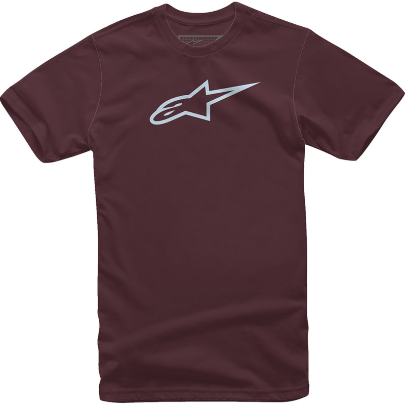 ALPINESTARS 3030-23190 1032720309067M Ageless Classic T-Shirt Ageless T-Shirt - Maroon/Mist - Medium
