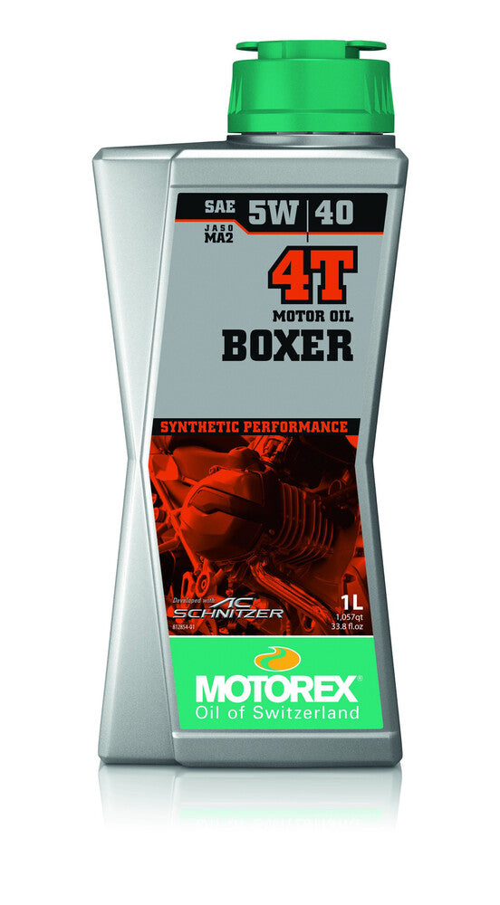 Motorex 580-1240 308239 BOXER OIL 4T SAE 5W40 1L 10/CASE