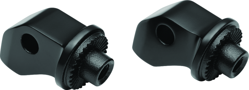 Kuryakyn 8893 Splined Front Peg Adapter 15-20 Scout Satin Black - Photo - Primary