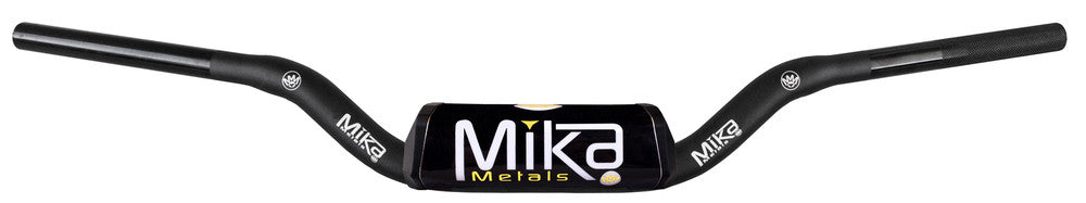 Mika Metals 205-9713BK MK-RA-RC-BLACK HANDLEBAR RAW SERIES 1-1/8" RC BEND BLK