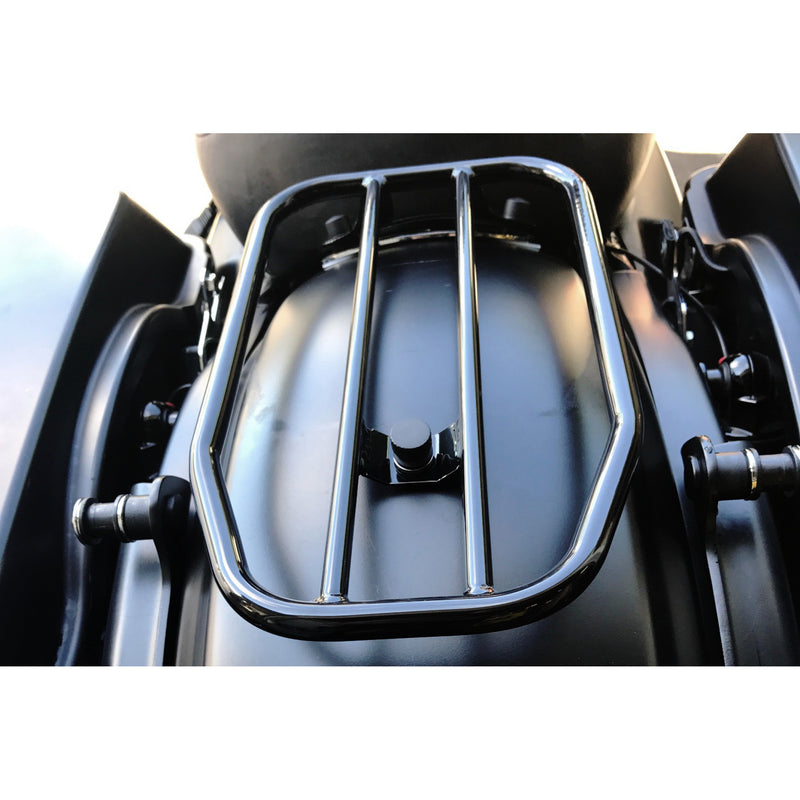 Motherwell Luggage Rack - MWL-409-GB For Harley Touring 1997-2023
