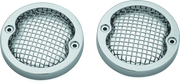 Kuryakyn 6513 Mesh Turn Signal Bezels 3-1/4in Chrome - Photo - Primary