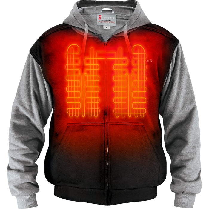 GERBING HEATED CLOTHING 7 V Battery Hoodie Black