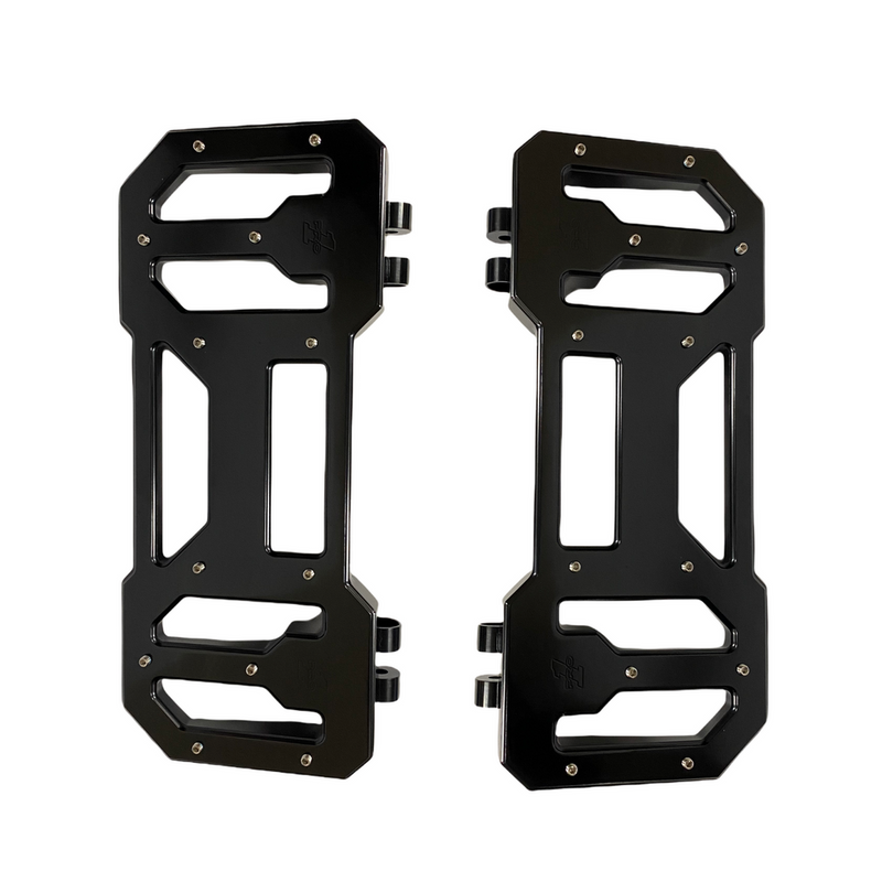 Pro One PRO Board V1 Floorboard Black Anodize - 500770B For Harley Motorcycles 1984-2021